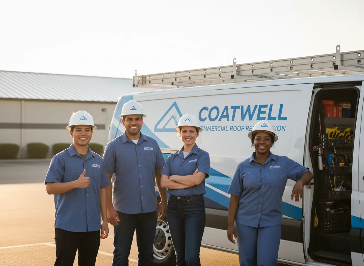 Commercial roof coating company in Lima, IL